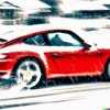 DALL·E 2022-12-13 17.18.10 - expressionist picture of a red porsche 911 accelerating in the snow.png